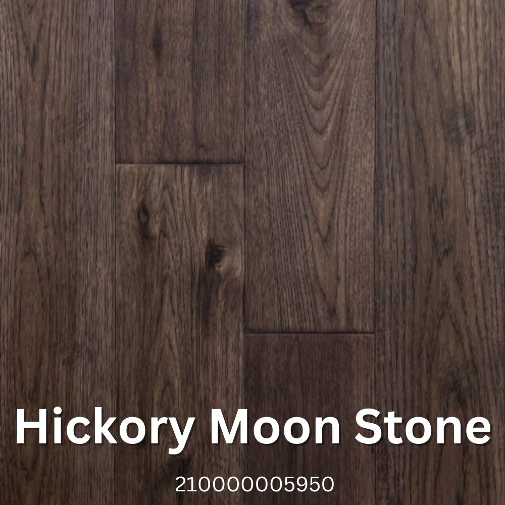 Floorest - 7 1/2 x 3/4 - Hickory Moon Stone - Engineered Hardwood - 19.43 SF/Box